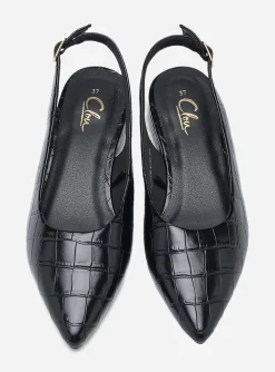 CLOU, Ballerinaskor med slingback