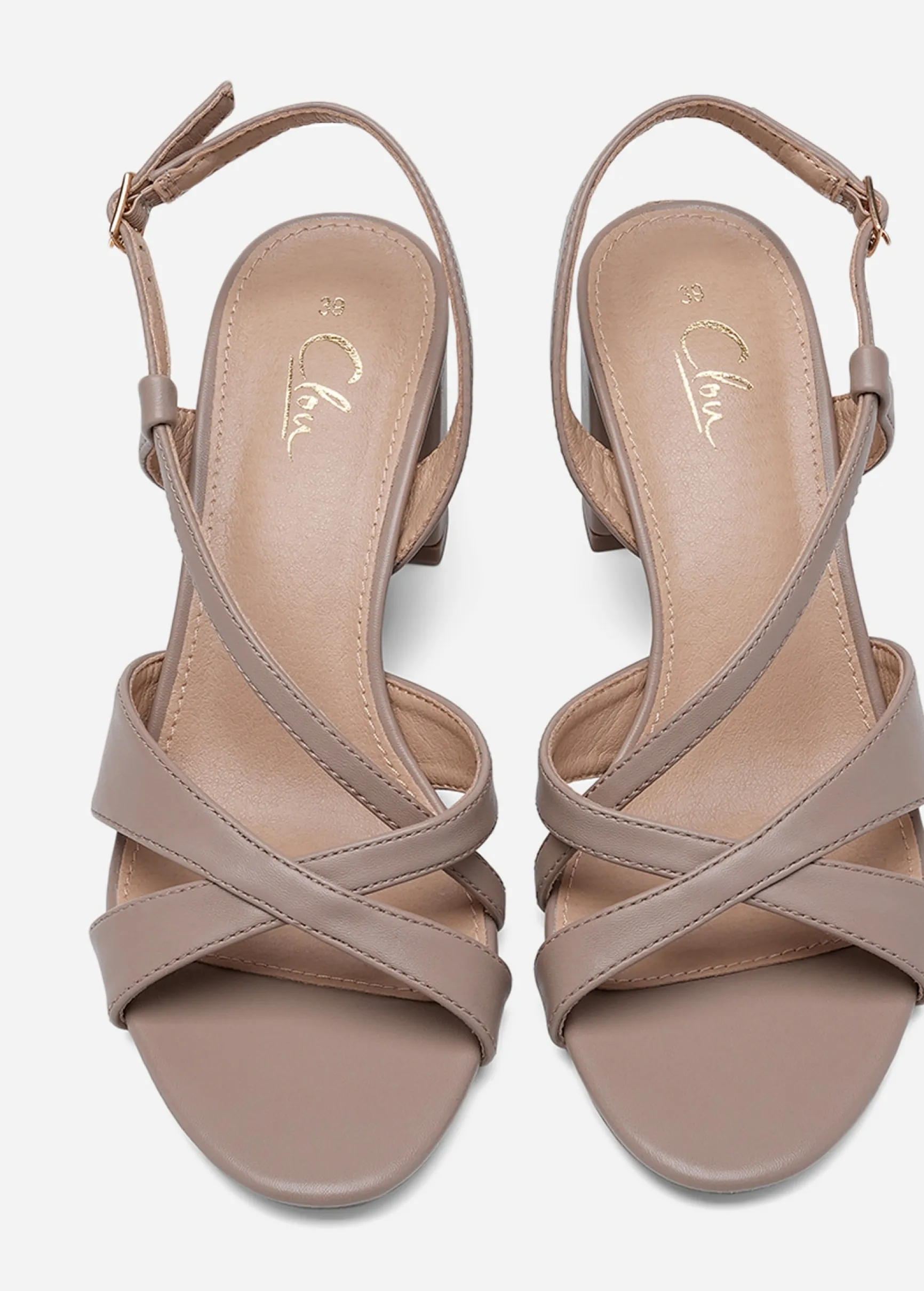 CLOU, Sandaletter med remmar