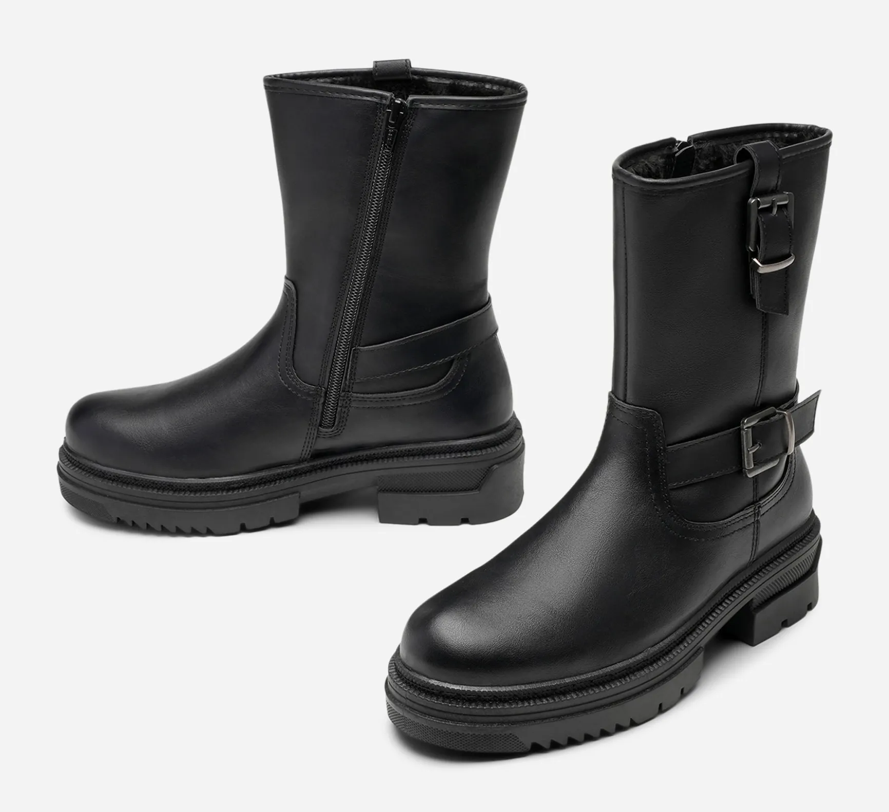 CLOU, Varmfodrade bikerboots