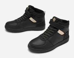 LEJON, Fleecefodrade höga sneakers waterproof