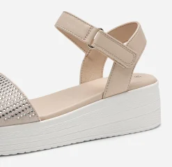ZOEY, Sandaler med platåsula