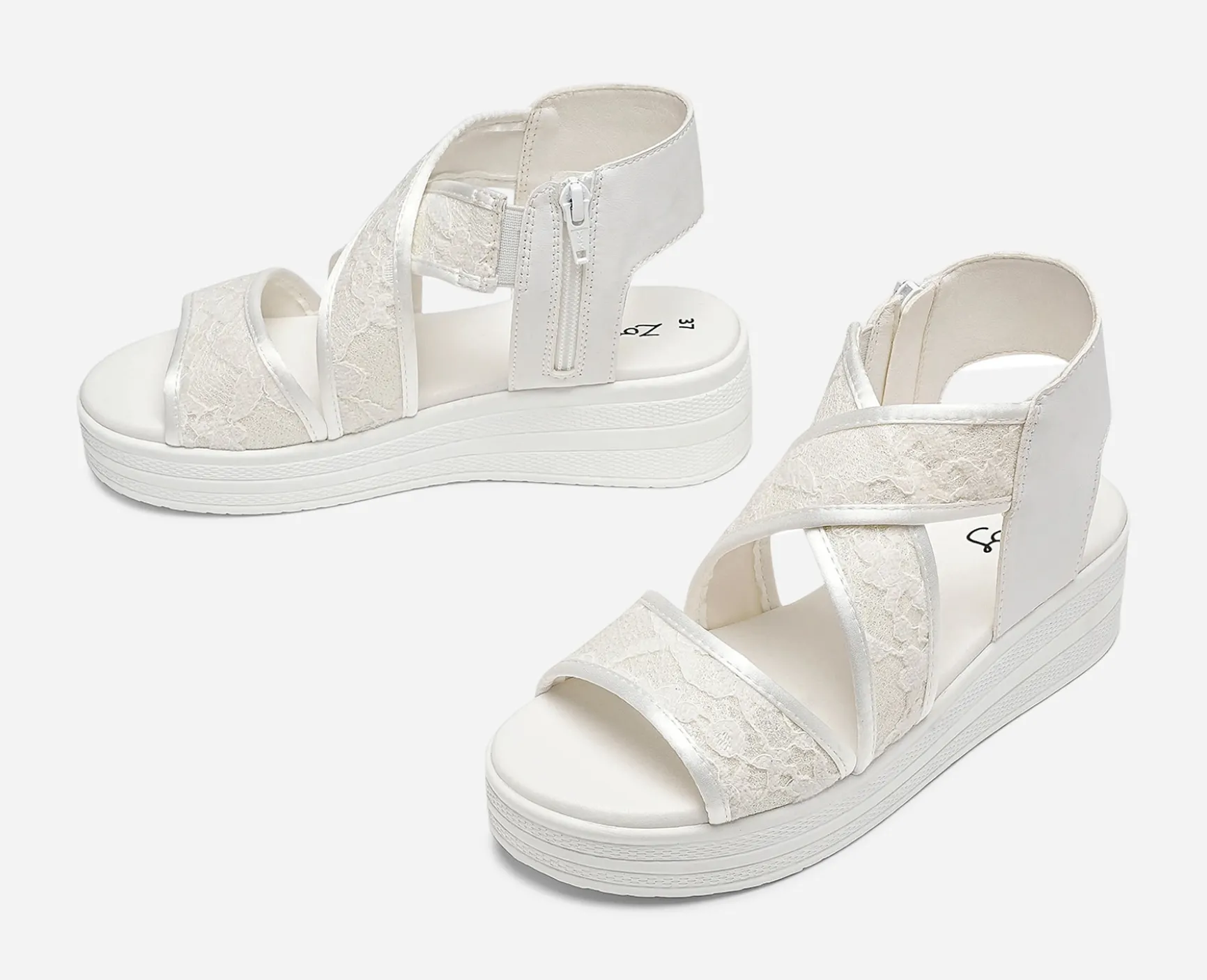 ZOEY, Sandaler med platåsula